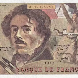 Billet France 100 Francs - Delacroix - 1978 - Série N.2 - F.68.02 Garantie Incluse