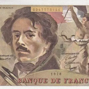 Vente Flash Billet France 100 Francs - Delacroix - 1978 - Série X.2 - F.68.02