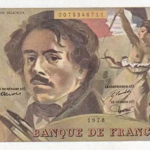 Billet France 100 Francs - Delacroix - 1978 - Série Y.3 - F.68.03 Livraison Gratuite