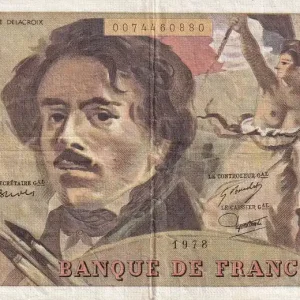 Billet France 100 Francs - Delacroix - 1978 - Série Z.3 - F.68.03 Commander Maintenant