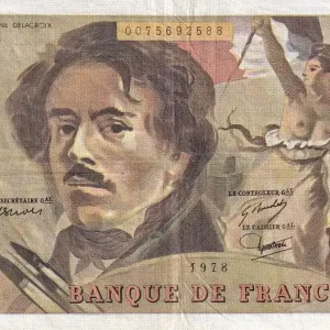 Meilleur Prix Billet France 100 Francs - Delacroix - 1978 - Série A.4 - F.69.01c