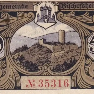 Billet Allemagne 50 Pfennig - Bischolsheim v. Rhön - Notgeld - 1921 Prix Bas