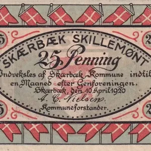 Billet Allemagne 25 Pfennig - Scherrebeck - Notgeld - 1920 Meilleure Vente