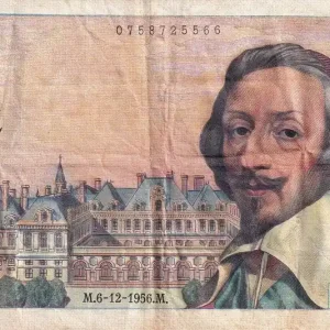 Paiement Sécurisé Billet France 1000 Francs - Richelieu - 06-12-1956 - Série N.304 - F.42.24