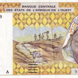 Gros Lot Billet BCEAO 1000 Francs - Femme- Lettre A (Côte d'Ivoire) - 1995 - P.111Ac