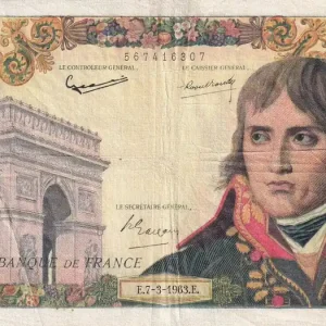 Billet France 100 NF - Bonaparte - 07-03-1963 - Série W.227 - F.59.20 Livraison Express