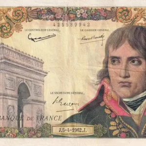 Original Billet France 100 NF - Bonaparte - 05-04-1962 - Série F.171 - F.59.15