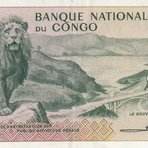 Marque Billet Congo (République du) 50 Francs - Lion - 01-03-1962 - Série A.16 - P.5