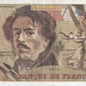Garantie Incluse Billet France 100 Francs - Delacroix - 1978 - Série R.1 - F.68.01