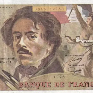 Billet France 100 Francs - Delacroix - 1978 - Série W.2 - F.68.02 Jusqu’à Épuisement Des Stocks