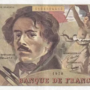 Prix Réduit Billet France 100 Francs - Delacroix - 1978 - Série D.5 - F.69.01d