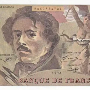 Remise Billet France 100 Francs - Delacroix - 1993 - Série C.243 - F.69BIS.08