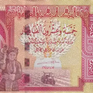 Populaire Billet Irak 25000 Dinars - Paysanne - Roi Hammurabi - Hybride - 2021