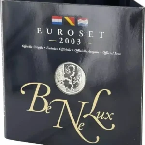 Livraison Mondiale Belgique Coffret BU BENELUX 2003