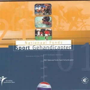 Promotion Saisonnière Pays-Bas Coffret BU Pays-Bas 2001 - 8 monnaies en euro