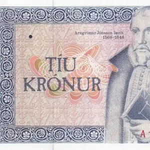 Petit Prix Billet Islande 10 Kronur - Arngrimur J. Laeroi - 1961 - Série A - P.48