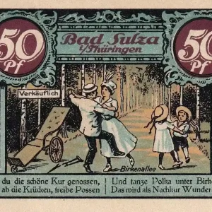 Billet Allemagne 50 Pfennig - Bad Sulza - Notgeld - 1921 Vente Flash