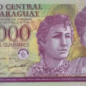 Exclusif Billet Paraguay 2000 Guaranies - Adela y Celsa Speratti - 2011 - Série C - P.228