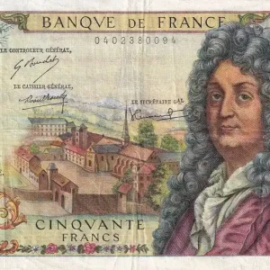 Remise Billet France 50 Francs - Racine - 02-04-1970 - Série Z.161 - F.64.16