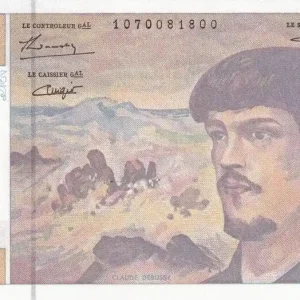 Billet France 20 Francs - Debussy - Signé Vigier - 1993 - Série V.043 - F.66BIS.05 Commander Maintenant