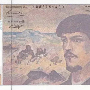 Billet France 20 Francs - Debussy - Signé Vigier - 1993 - Série J.044 - F.66BIS.05 Offre Exclusive