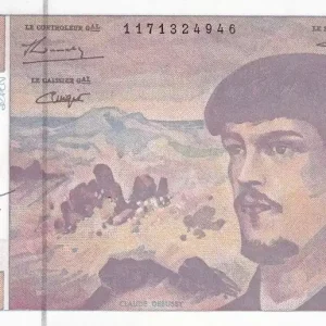 Billet France 20 Francs - Debussy - Signé Vigier - 1995 - Série W.047 - F.66TER.01 Achetez Aujourd’hui