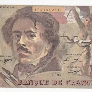 Paiement Sécurisé Billet France 100 Francs - Delacroix - Signé Vigier - 1995 - Série C.257 - F.69TER.02a