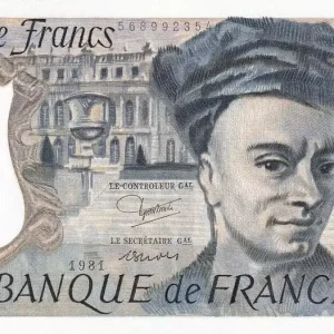 Billet France 50 Francs - Quentin de la Tour - 1981 - Série T.23 - F.67.07 Meilleure Vente
