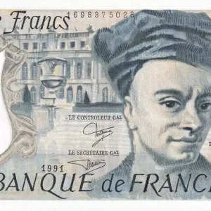 Bon Plan Billet France 50 Francs - Quentin de la Tour - 1991 - Série Y.68 - F.67.17