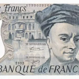 Billet France 50 Francs - Quentin de la Tour - 1992 - Série F.70 - F.67.18 Meilleure Qualité