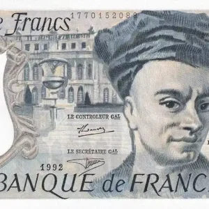 Billet France 50 Francs - Quentin de la Tour - 1992 - Série V.71 - F.67.18 Super Prix
