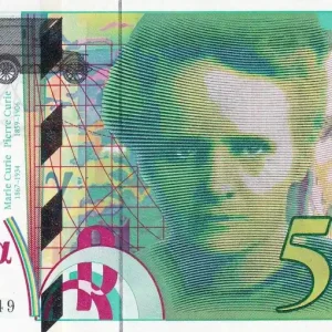 Billet France 500 Francs - Pierre et Marie Curie - 1995 - Lettre J - F.76.02 Gros Lot