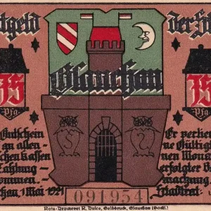 Livraison Express Billet Allemagne 75 Pfennig - Glauchau - Notgeld - 1921