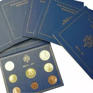 Vatican Coffret BU Euro VATICAN 2007 - Benoît XVI Seulement Aujourd’hui