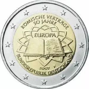 Allemagne 2 Euros Commémo. Allemagne 2007 - Traité de Rome Édition Limitée