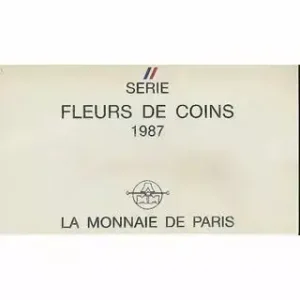 France - Monnaie de Paris Coffret BU Franc 1987 - France Offre Spéciale