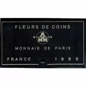 Gros Lot France - Monnaie de Paris Coffret FDC Franc 1985 - France