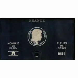 Vente Flash France - Monnaie de Paris Coffret FDC 12 monnaies en Francs 1984