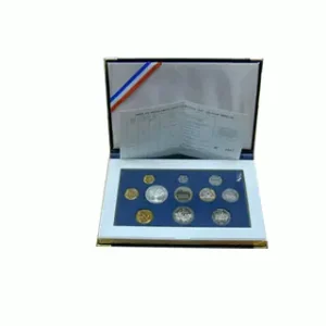 France - Monnaie de Paris Coffret BE Franc 1991 Réduction