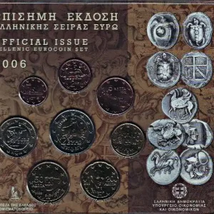 Grèce Coffret BU Euro 2006 - Grèce Offre Exclusive