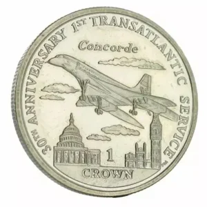 Ile de man 1 Crown Couleur ILE DE MAN 2006 - Concorde Gros Lot