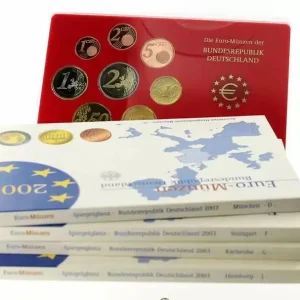 Dernière Chance Allemagne Coffret BE Euro ALLEMAGNE 2003 (les 5 ateliers)
