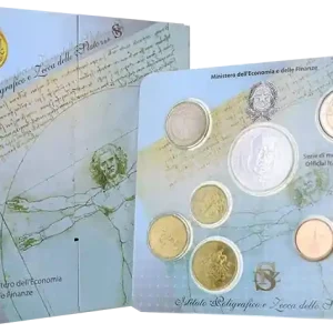 Italie Coffret BU Euro 2005 - Italie (5 Euros Federico Fellini) Commander Vite