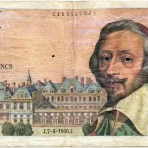 Prix Promo Billet France 10 NF Richelieu - 07-04-0960 Série K.67