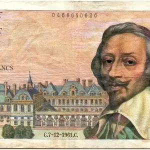 Billet France 10 NF Richelieu - 07-12-1961 Série R.187 Bon Marché