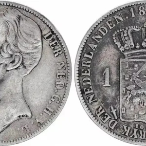 Jusqu’à Épuisement Des Stocks Pays-Bas 1 Gulden Guillaume III - 1847