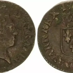 Expédié Aujourd’hui France 1 Liard Louis XV - 1771 V Troyes