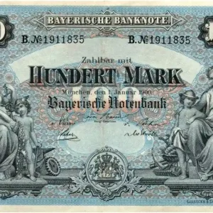 Certifié Billet Allemagne 100 Mark Femmes, enfants - 01-01-1900 B-1911835