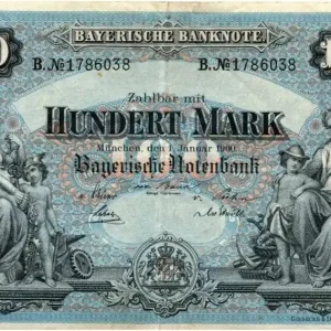 Original Billet Allemagne 100 Mark Femmes, enfants - 01-01-1900 B-1786038