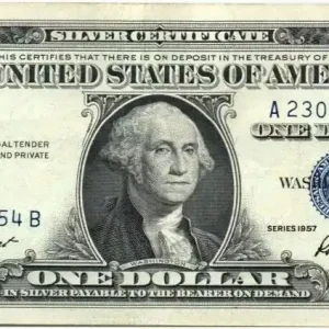 Commander Maintenant Billet USA 1 Dollar Washington - 1957 - A 23055154 B